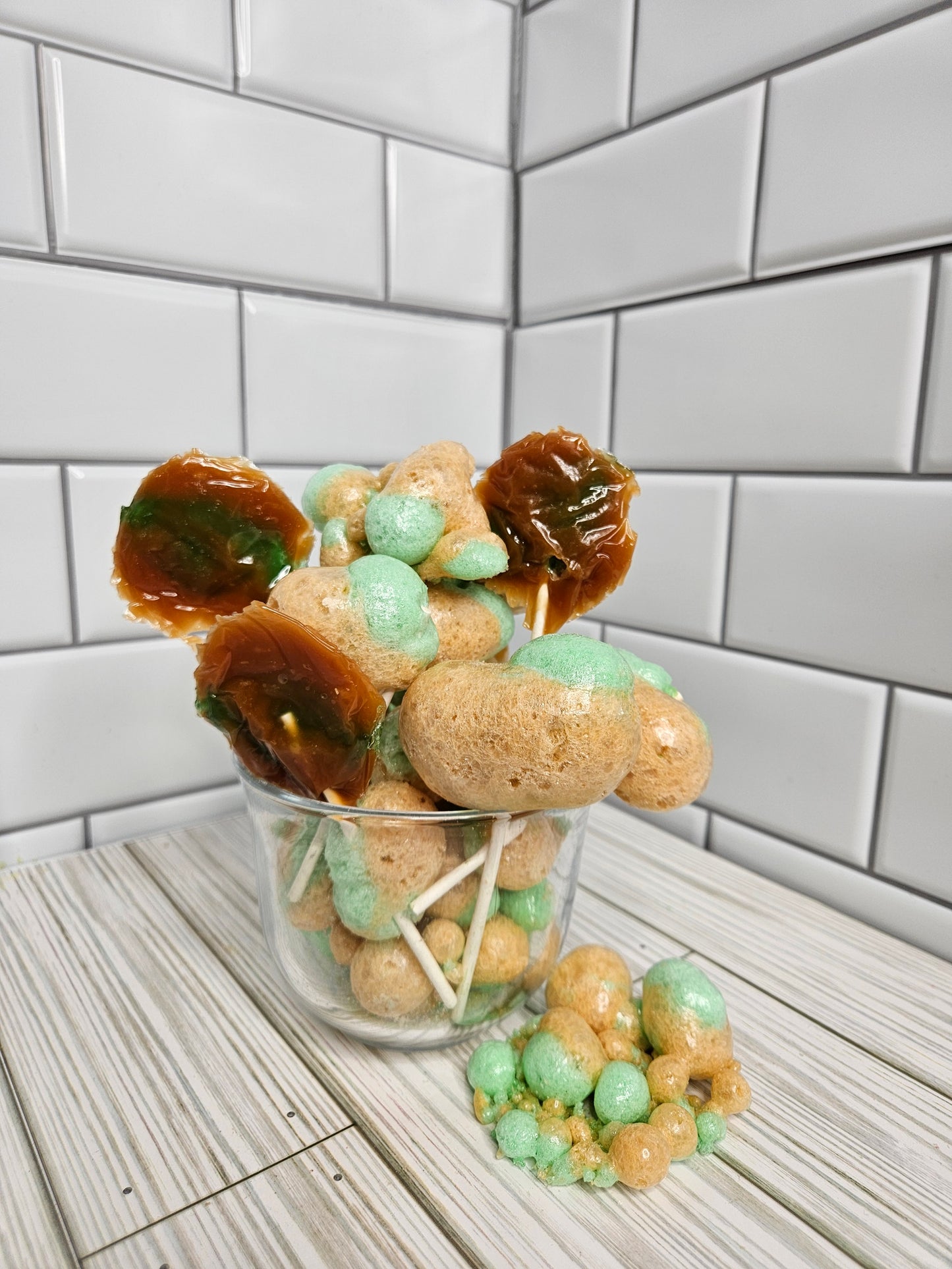 Caramel Apple Lollipop